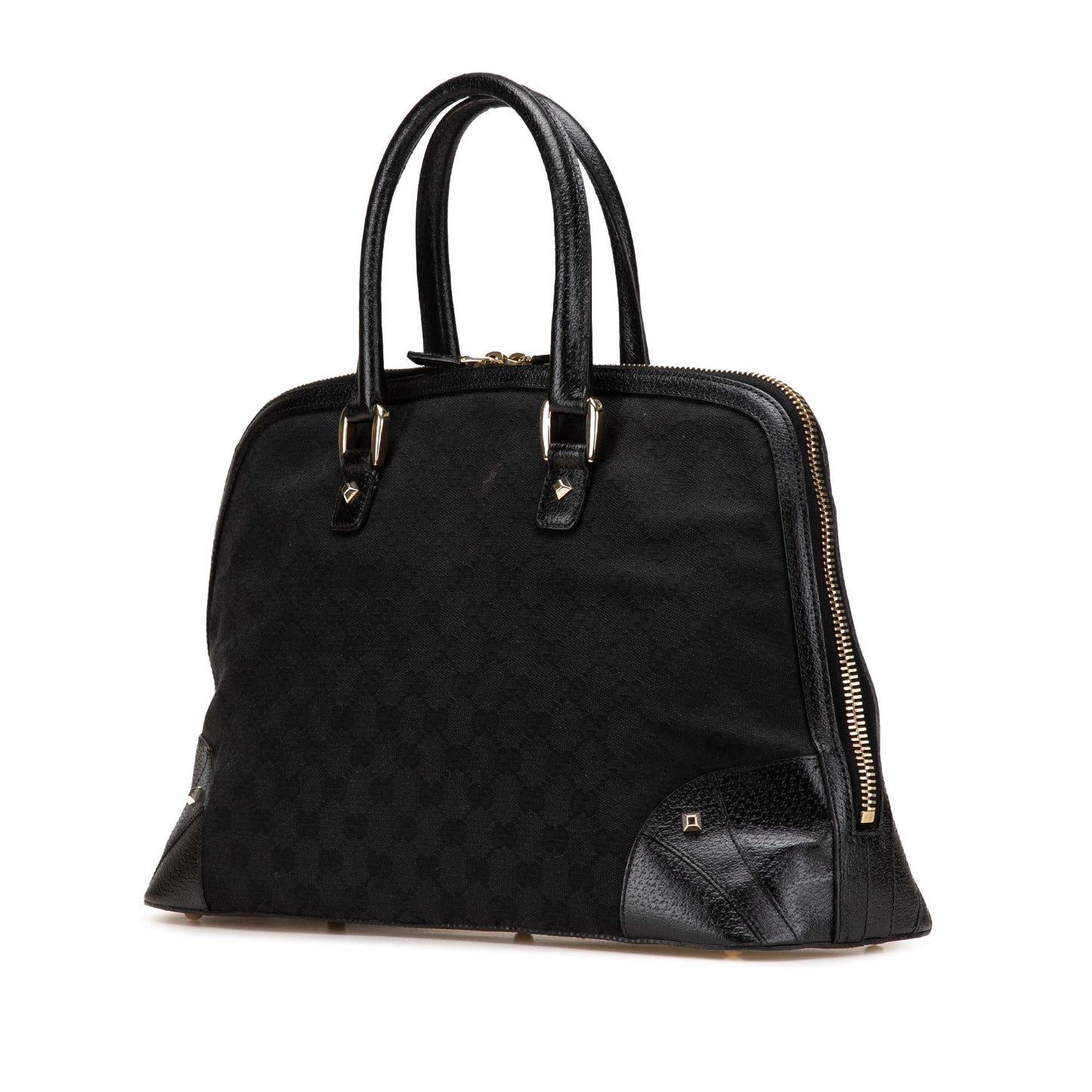 Gucci GG Canvas Dome Nailhead Handbag