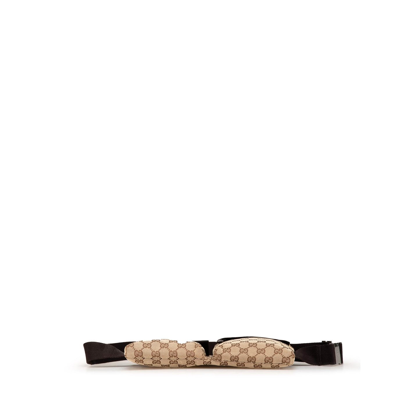 Gucci GG Canvas Double Pocket Belt Bag