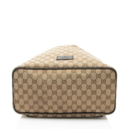 Gucci GG Canvas Drawstring Backpack