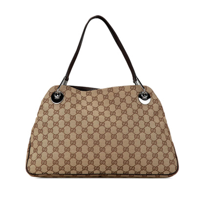 Gucci GG Canvas Eclipse Shoulder Bag (SHG-MVXroO)