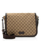 Gucci GG Canvas Flap Messenger (SHF-jreKOd)