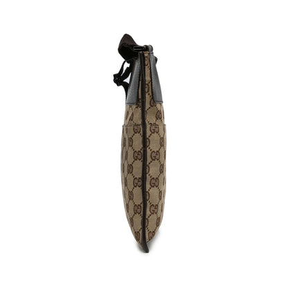 Gucci GG Canvas Flat Messenger (SHG-UptcBo)