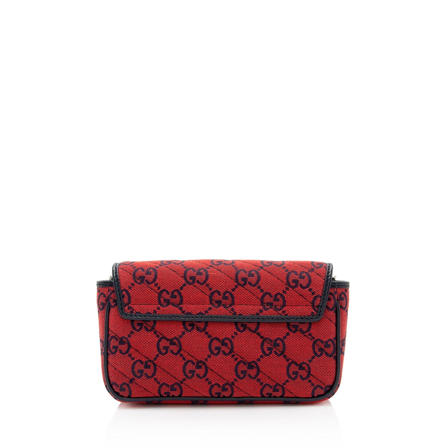 Gucci GG Canvas GG Marmont Mini Flap Bag
