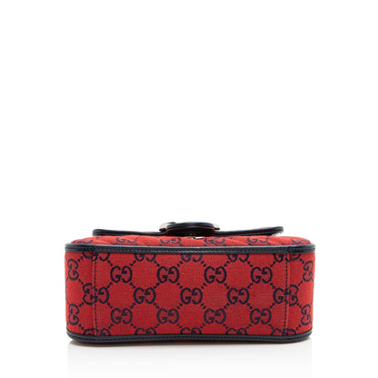 Gucci GG Canvas GG Marmont Mini Top Handle