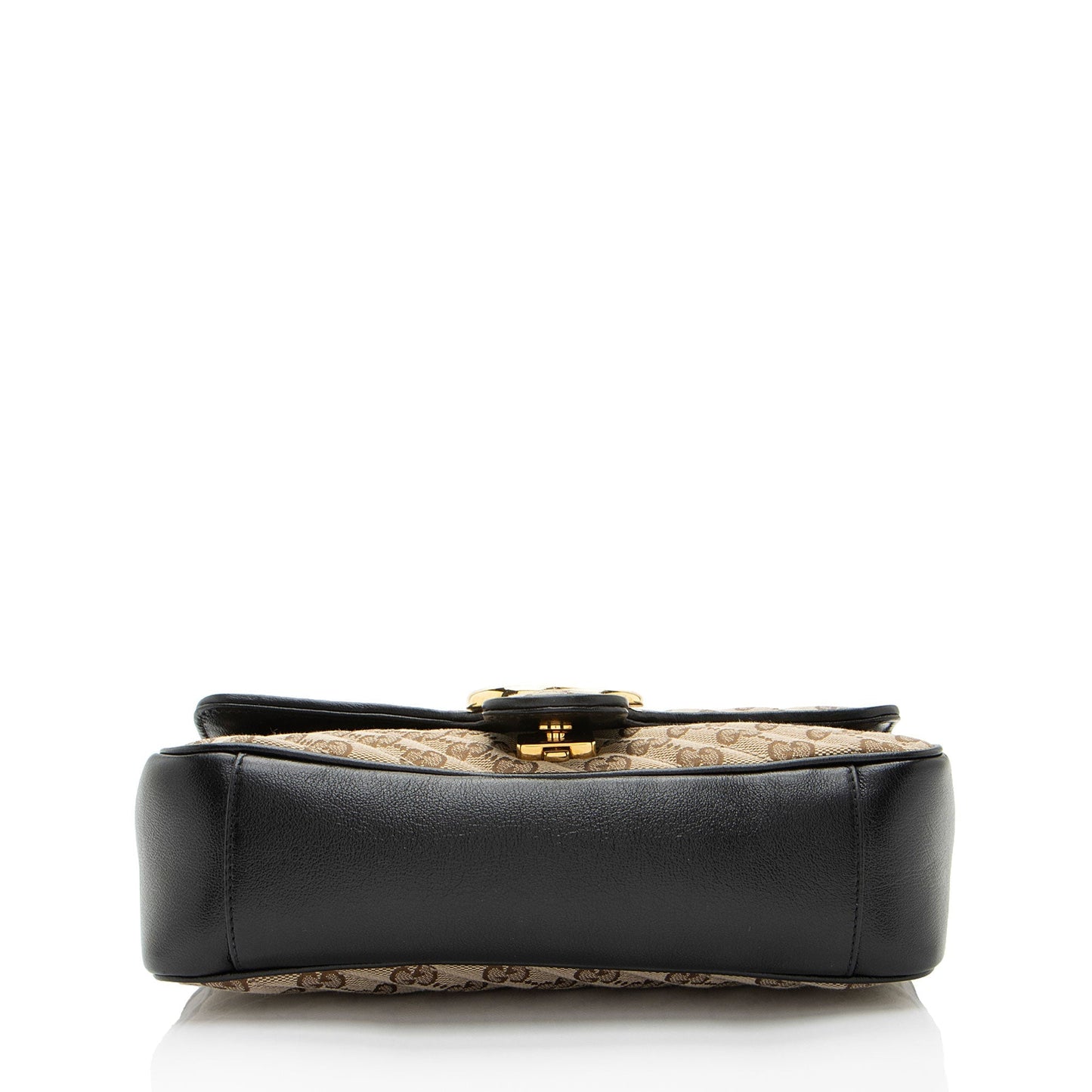 Gucci GG Canvas GG Marmont Small Flap Shoulder Bag (SHF-gUhUoV)