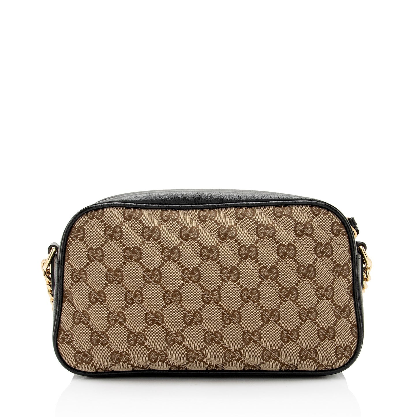 Gucci GG Canvas GG Marmont Small Shoulder Bag (SHF-6MAduD)