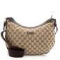 Gucci GG Canvas Half Moon Medium Messenger