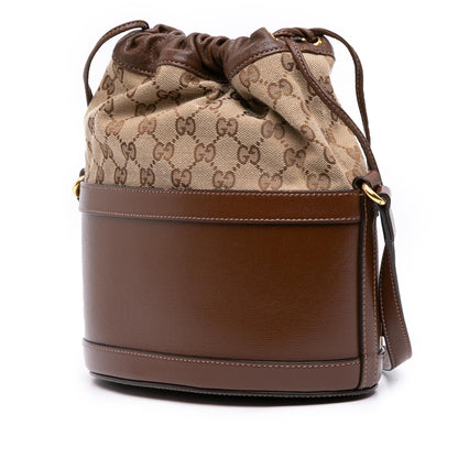 Gucci GG Canvas Horsebit 1955 Bucket Bag