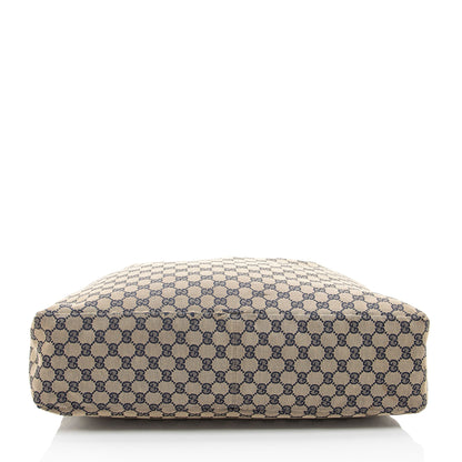 Gucci GG Canvas Horsebit Large Hobo