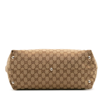 Gucci GG Canvas Icon Bit Tote