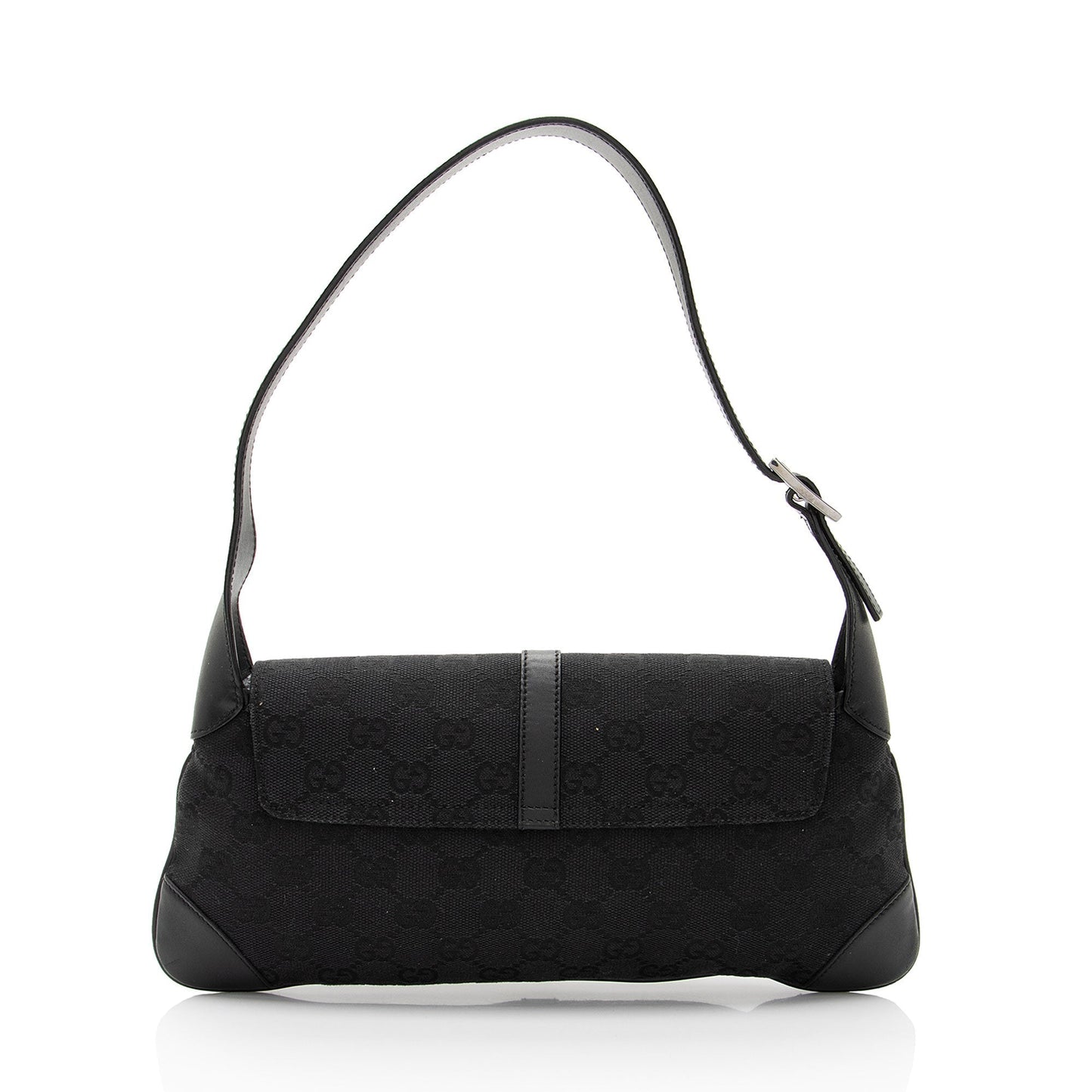 Gucci GG Canvas Jackie Small Shoulder Bag (SHF-e6LKFX)