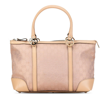 Gucci GG Canvas Lovely Tote (SHG-JAeyRr)
