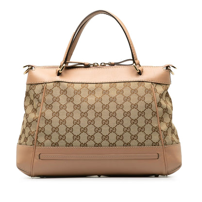 Gucci GG Canvas Mayfair Satchel (SHG-hKKYOc)