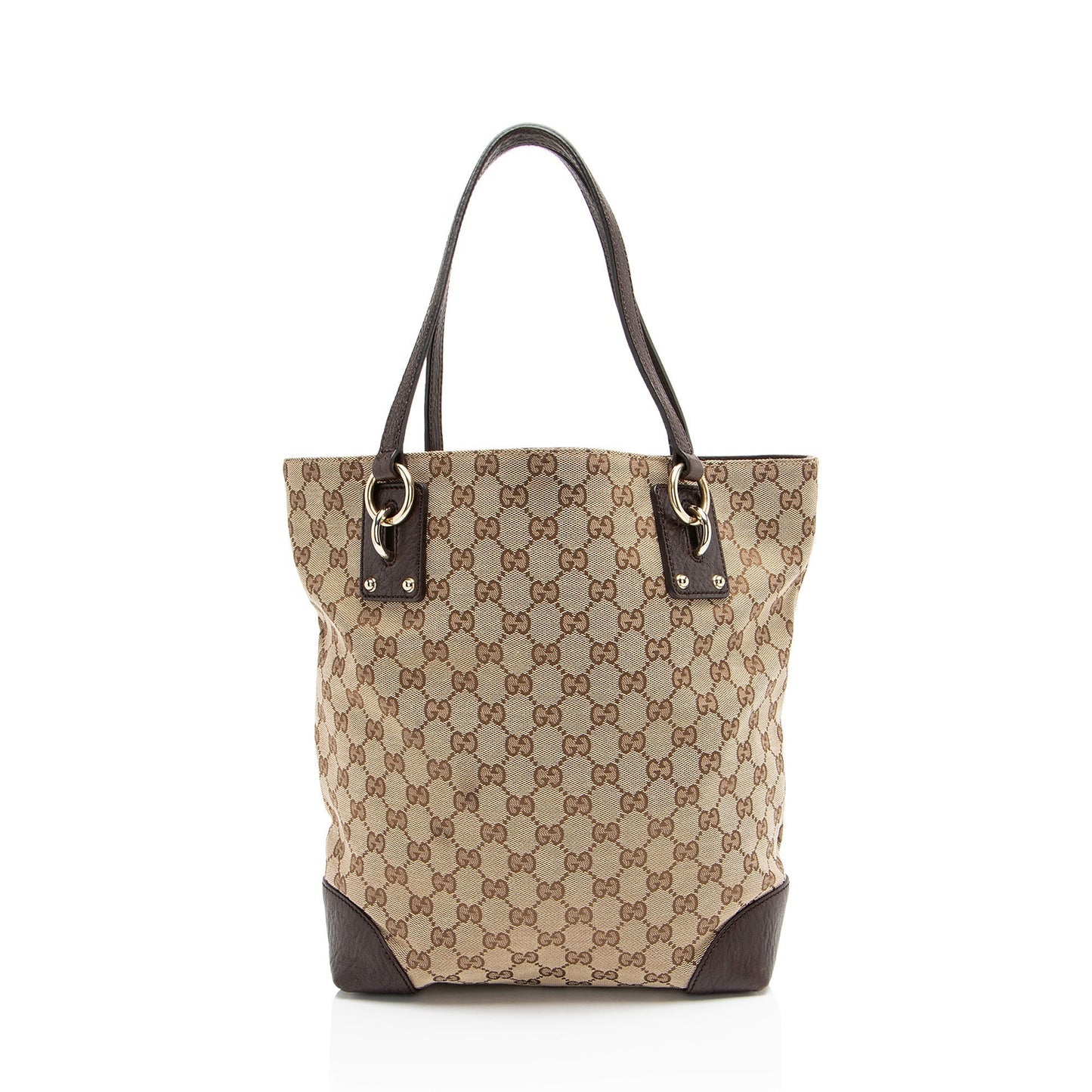 Gucci GG Canvas Charm Medium Tote