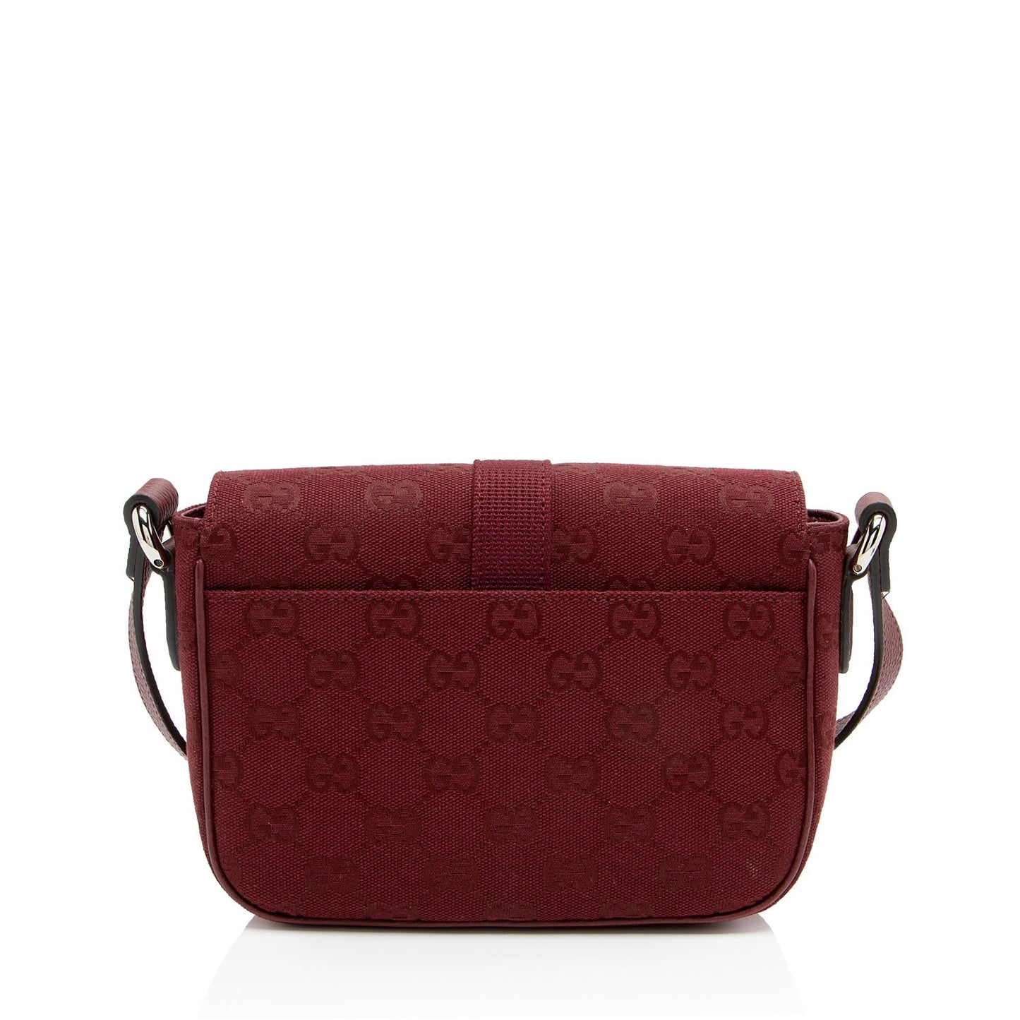 Gucci GG Canvas Web Buckle Mini Crossbody