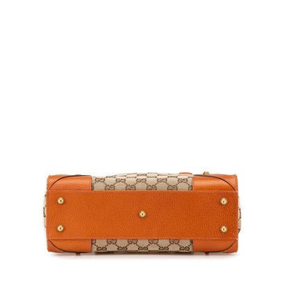 Gucci GG Canvas Nailhead Handbag