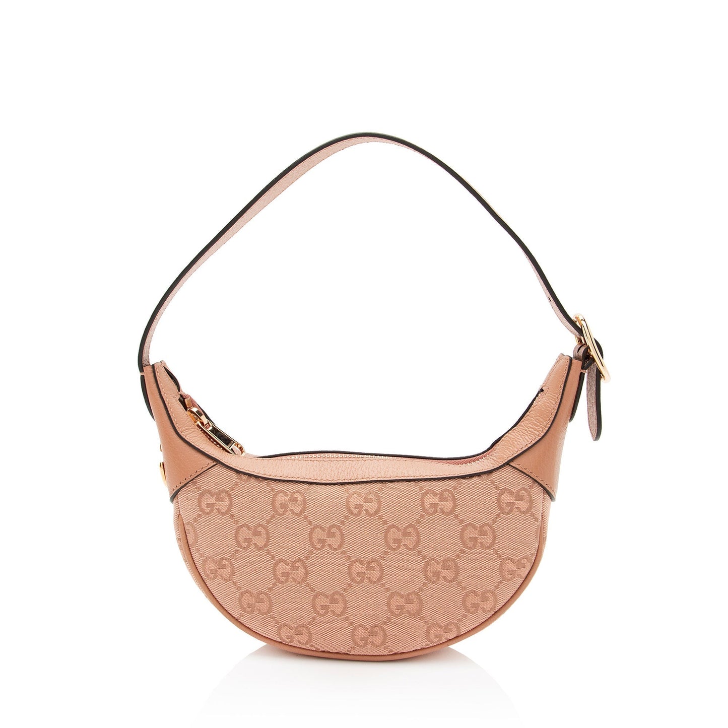 Gucci GG Canvas Ophidia Half Moon Mini Hobo (SHF-1rDKVw)
