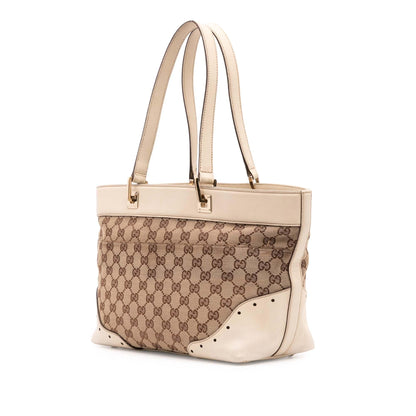 Gucci GG Canvas Punch Tote