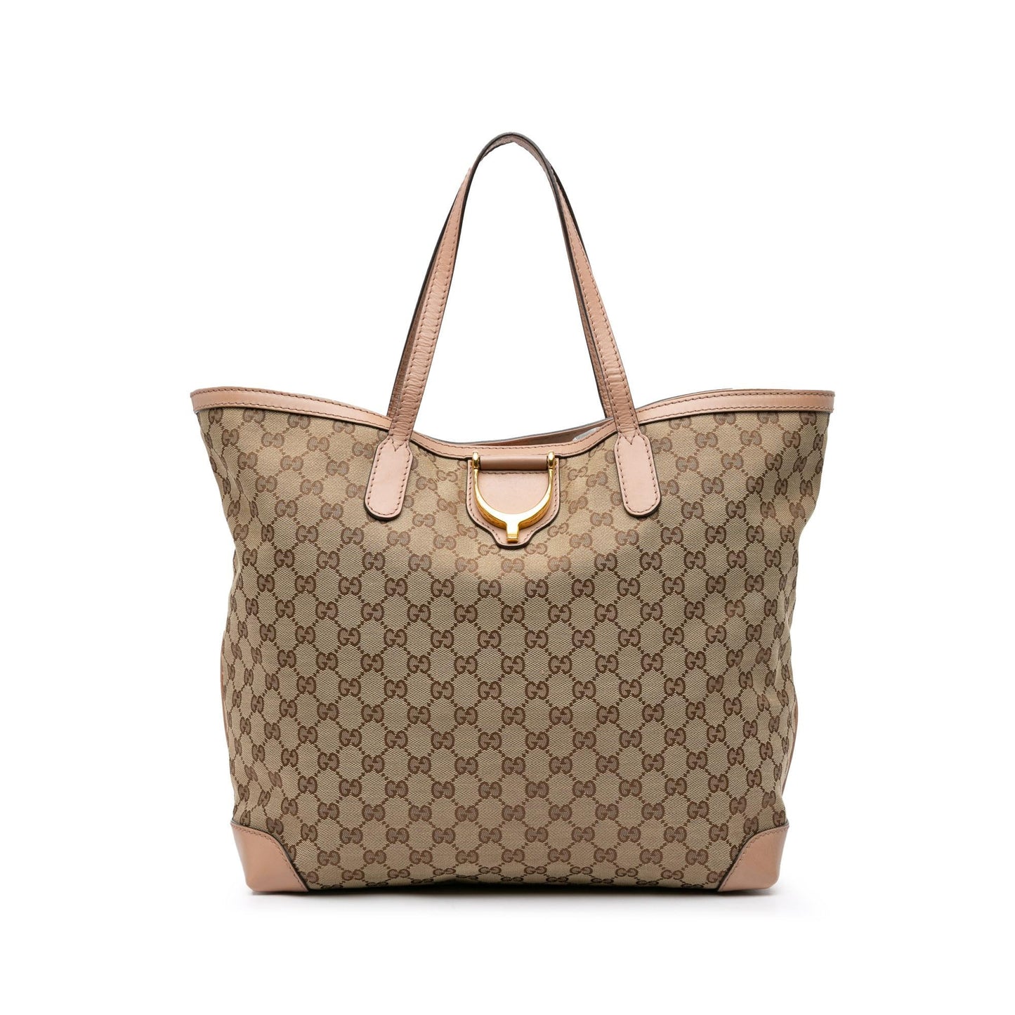 Gucci GG Canvas Soft Stirrup Tote
