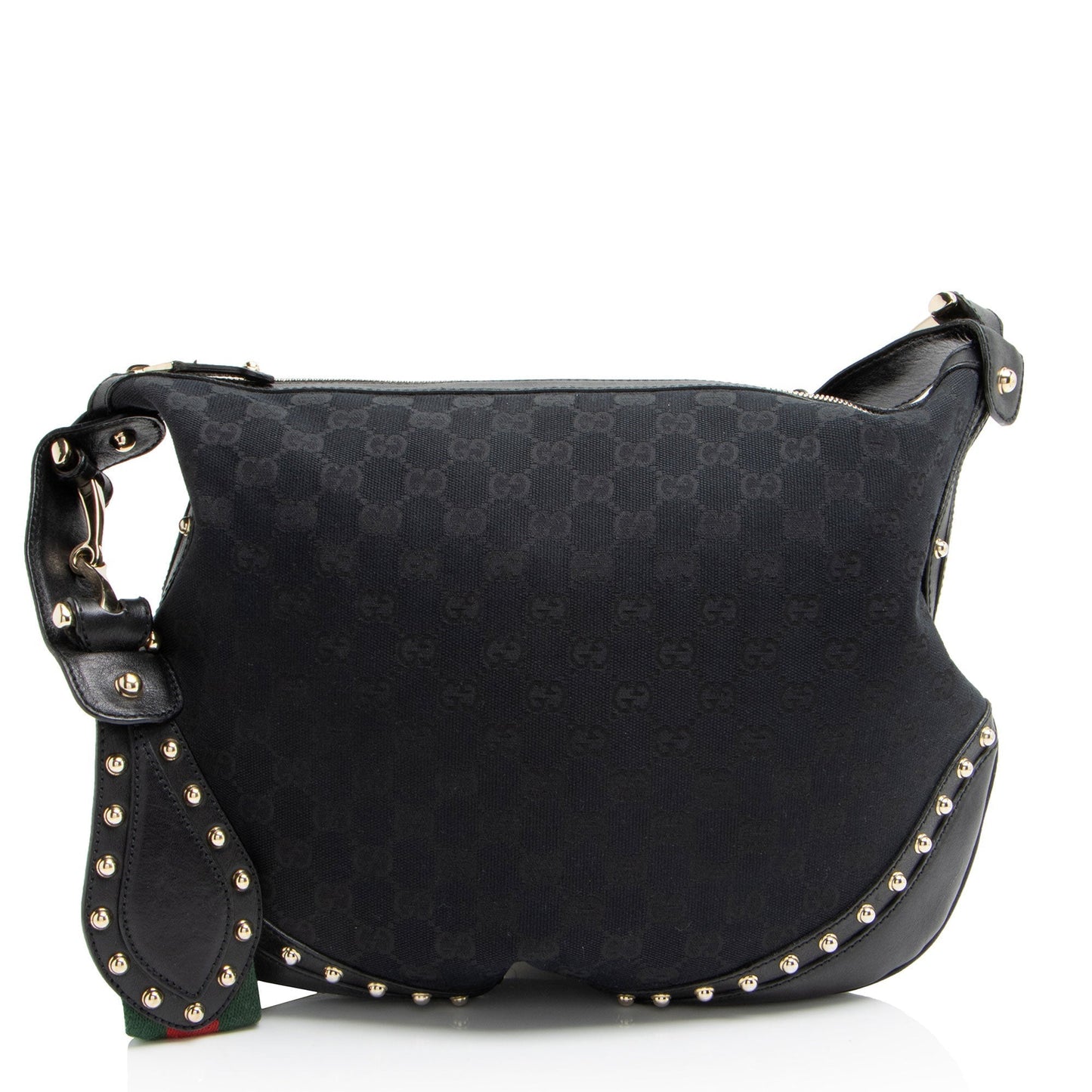 Gucci GG Canvas Studded Pelham Medium Messenger