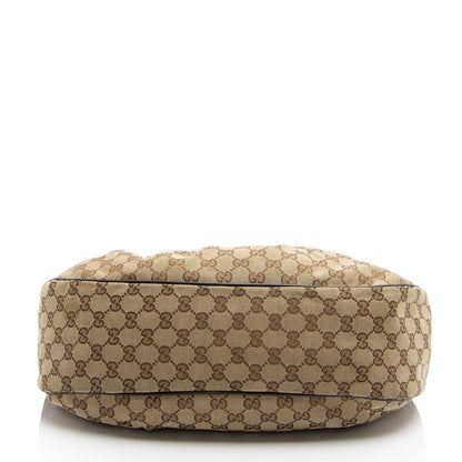 Gucci GG Canvas Sukey Hobo (SHF-8czcii)