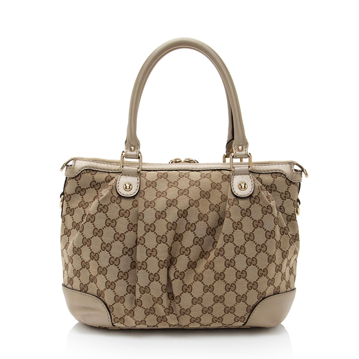Gucci GG Canvas Sukey Medium Satchel