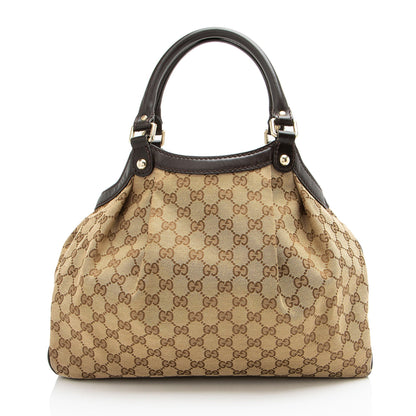Gucci GG Canvas Sukey Medium Tote
