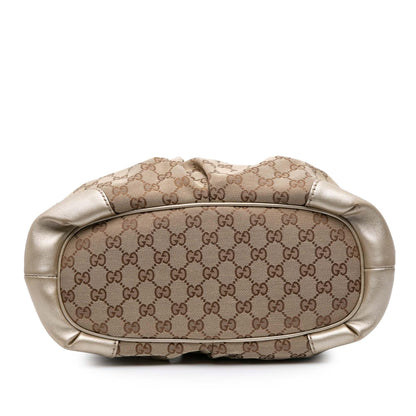 Gucci GG Canvas Sukey Satchel