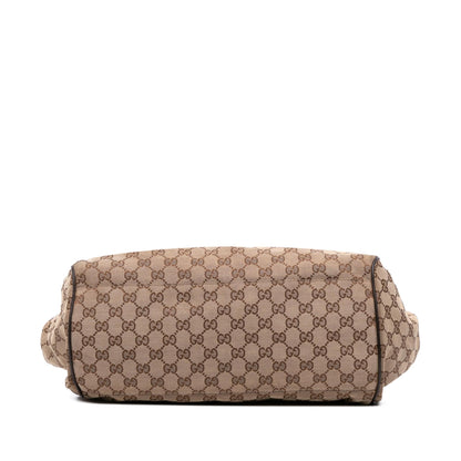 Gucci GG Canvas Sukey Satchel