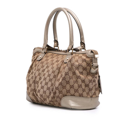 Gucci GG Canvas Sukey Satchel
