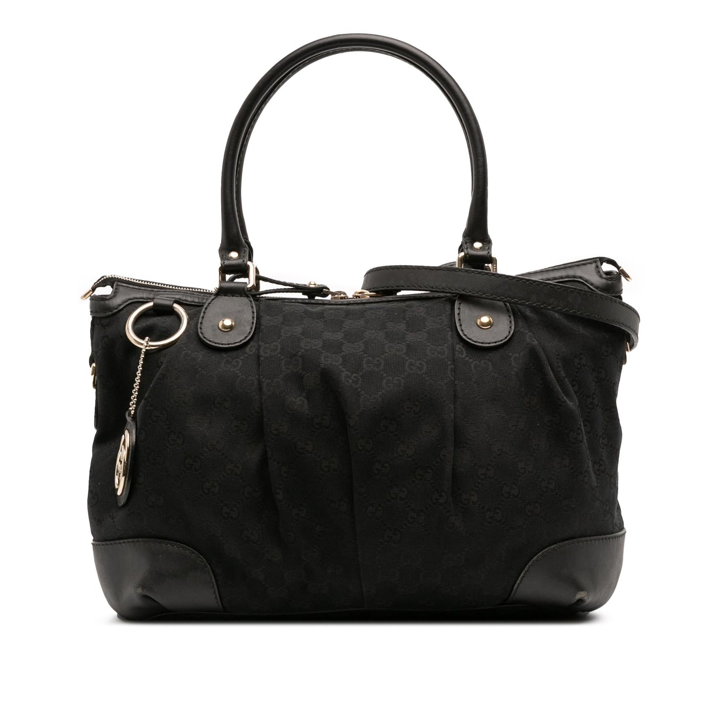 Gucci GG Canvas Sukey Satchel