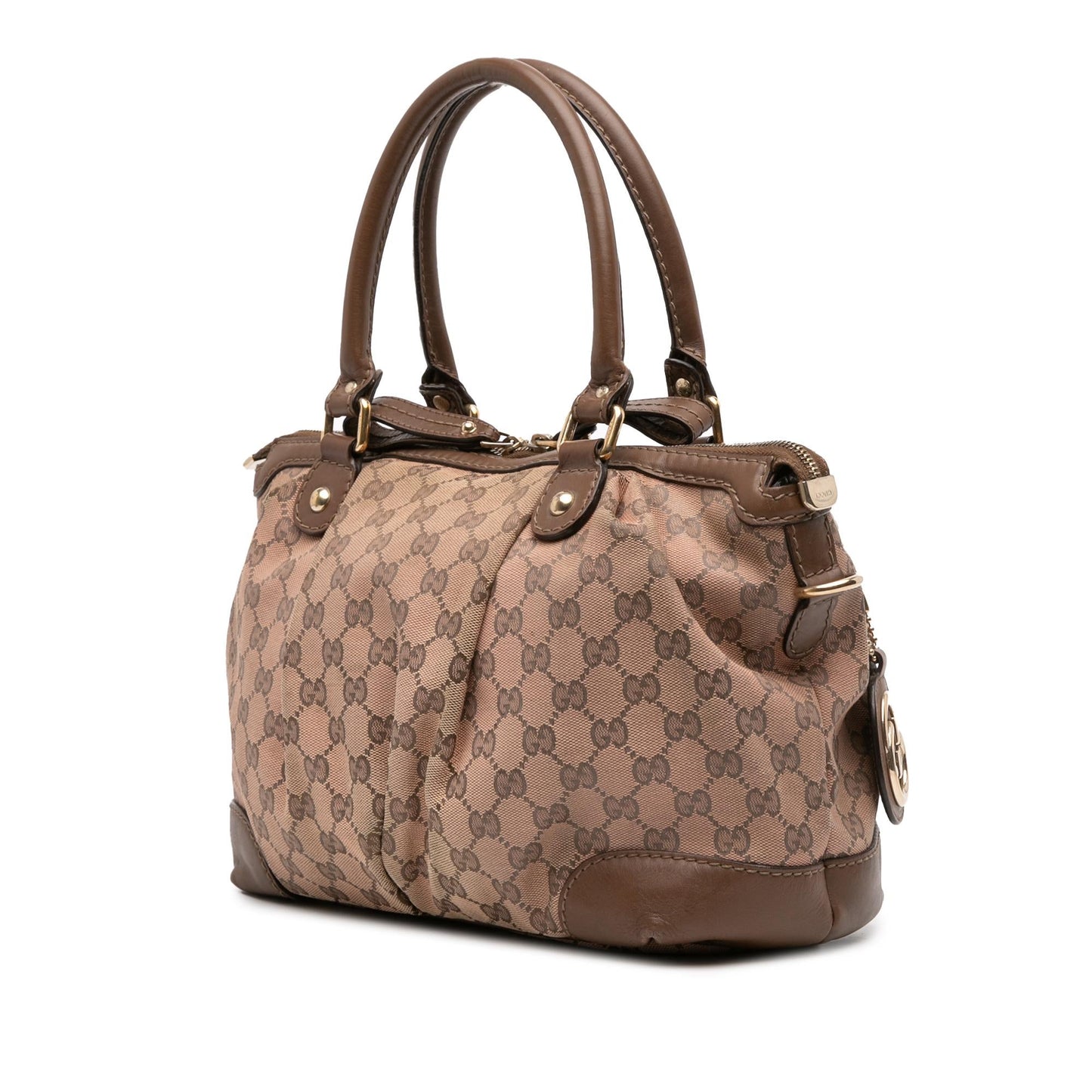 Gucci GG Canvas Sukey Satchel