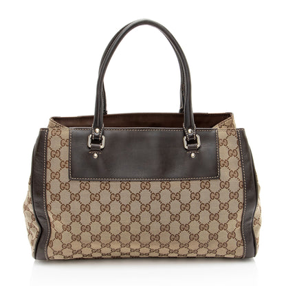 Gucci GG Canvas Trophy Tote