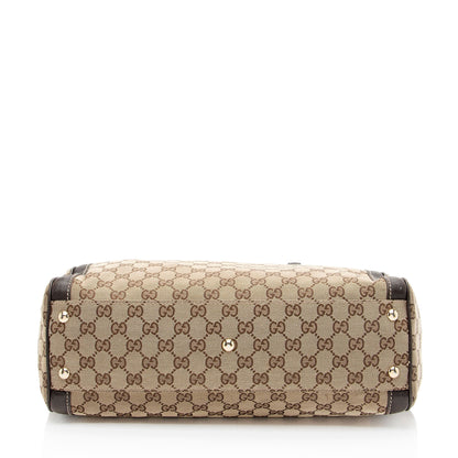 Gucci GG Canvas Trophy Tote