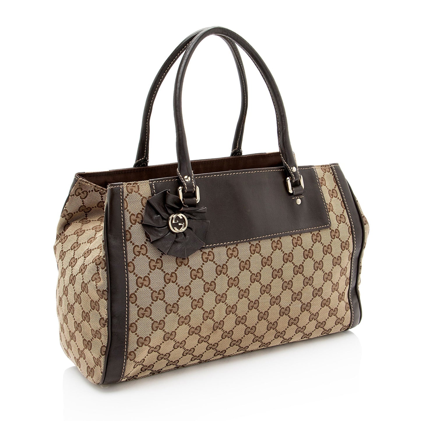 Gucci GG Canvas Trophy Tote