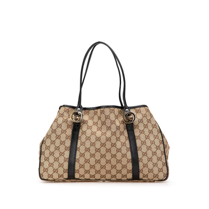 Gucci GG Canvas Twins Tote