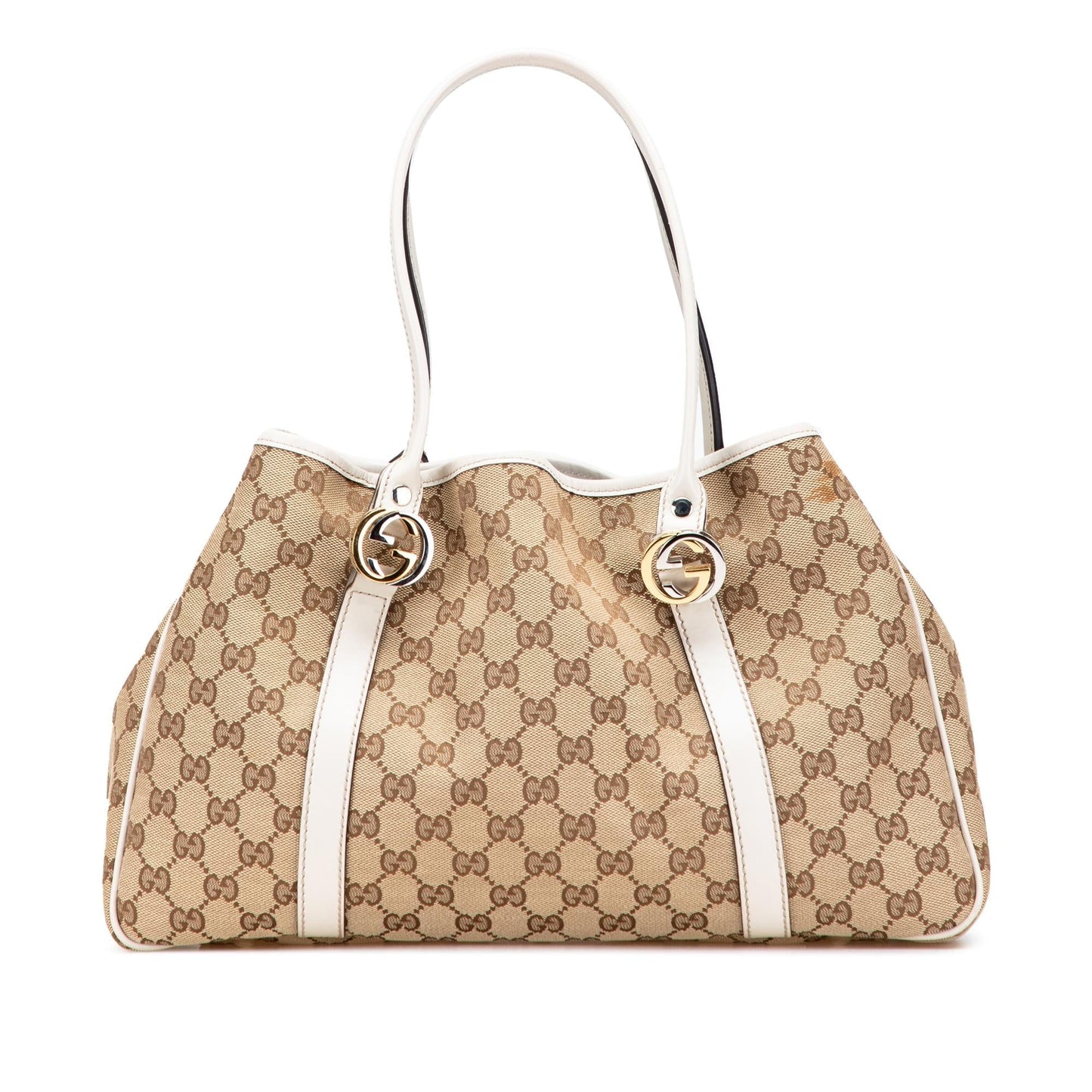 Gucci GG Canvas Twins Tote