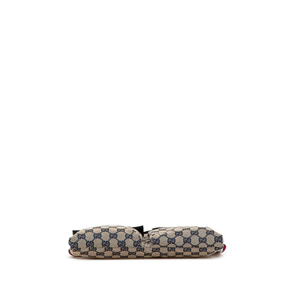 Gucci GG Canvas Web Double Pocket Belt Bag (SHG-C9Tytb)