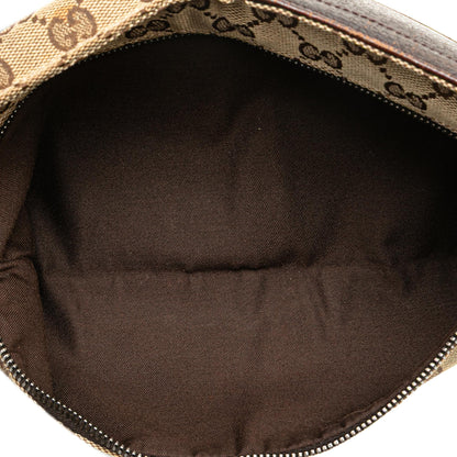 Gucci GG Canvas Web Double Pocket Belt Bag