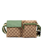 Gucci GG Canvas Web Double Pocket Belt Bag