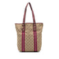 Gucci GG Canvas Web Jolicoeur Tote