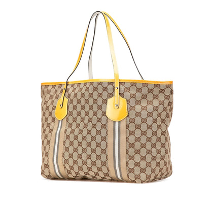 Gucci GG Canvas Web Jolie Tote