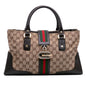 Gucci GG Canvas Web Junco Handbag