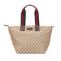 Gucci GG Canvas Web Tote