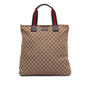 Gucci GG Canvas Web Tote