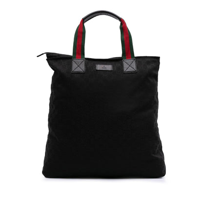 Gucci GG Canvas Web Tote
