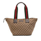 Gucci GG Canvas Web Tote