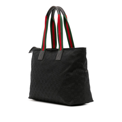 Gucci GG Canvas Web Tote