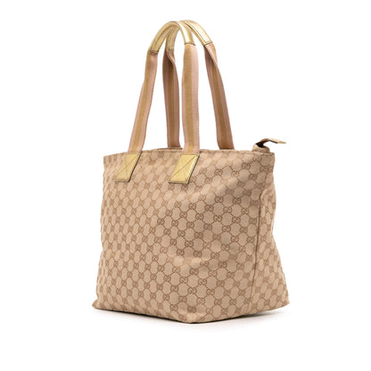 Gucci GG Canvas Web Tote