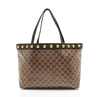 Gucci GG Crystal Babouska Medium Tote